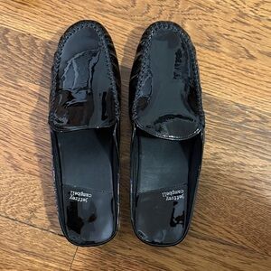 Jeffrey Campbell Shiny Black Loafers